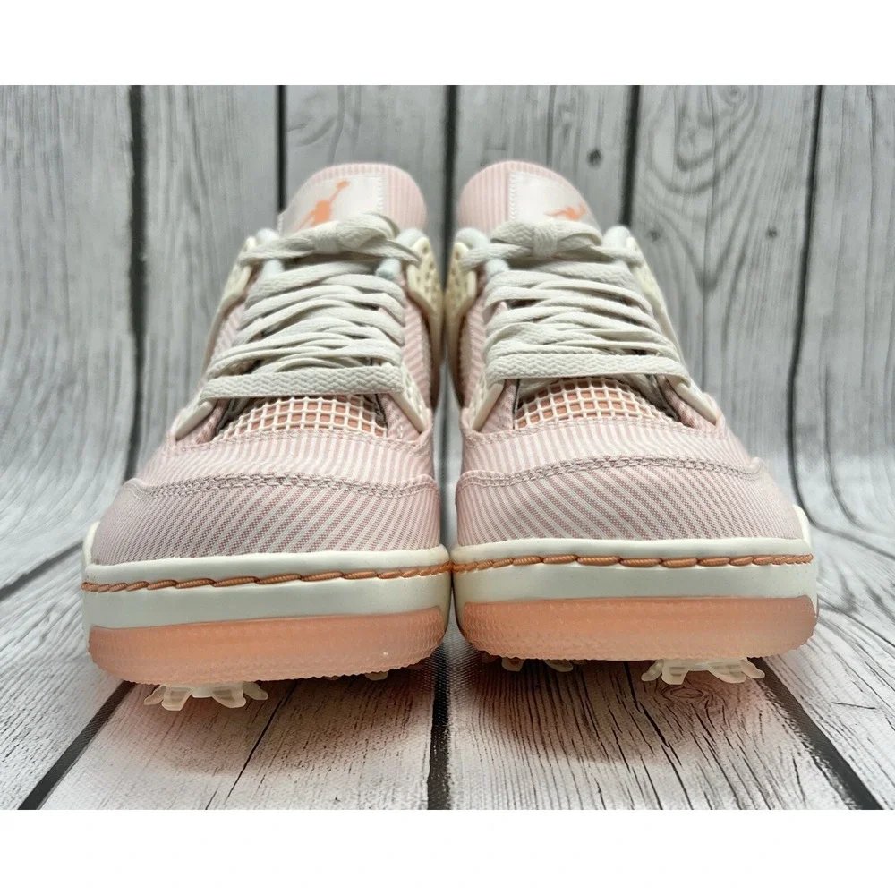 Nike Air Jordan Retro 4 Golf NRG‎ Seersucker Size 8 CZ2439‑101